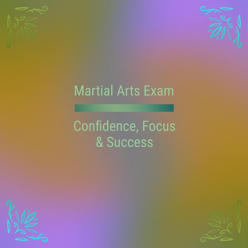 martial arts exams confidence hypnosis downloads