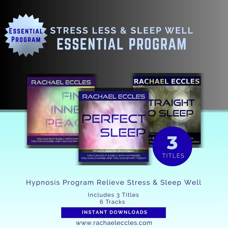Stress Less and Sleep Well Hypnosis Essential Program Instant Downloads Stress Less and Sleep Well Essential Hypnosis Program