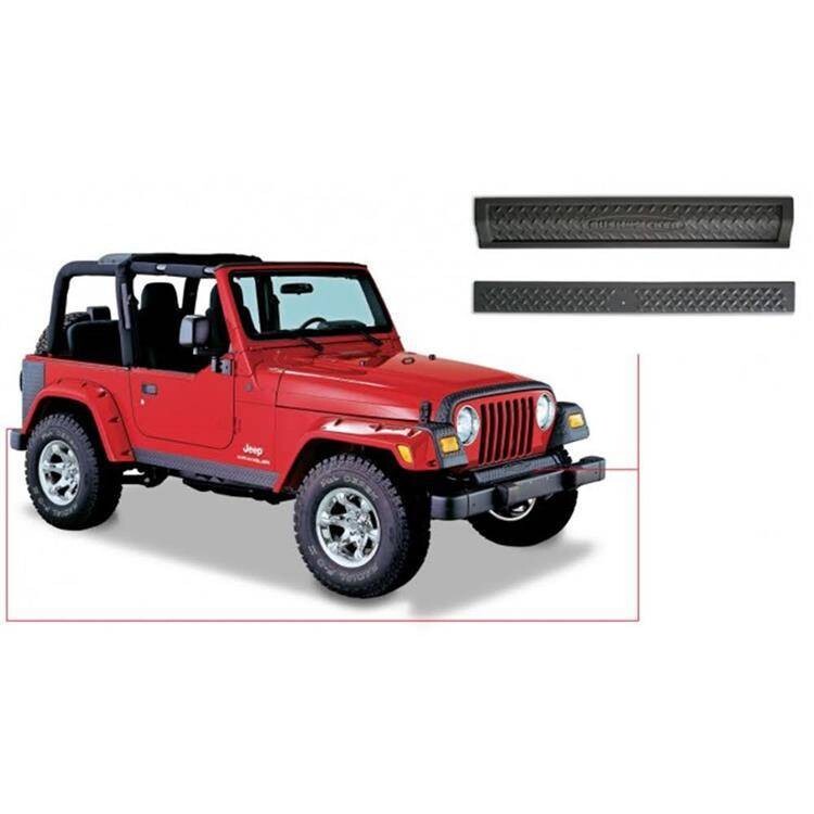 Front and rear bumper cover set Bushwacker