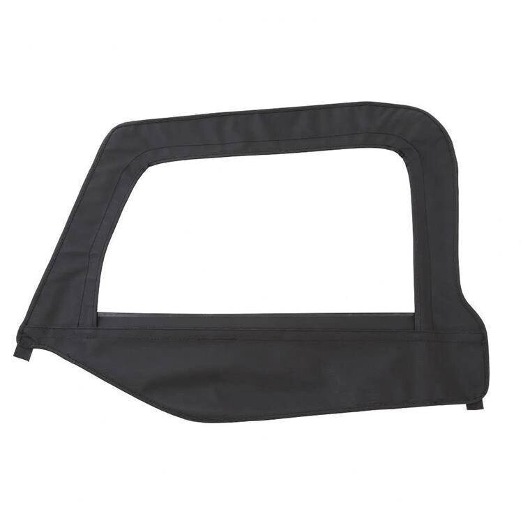 Door skin with frame and window Black Denim driver side Smittybilt