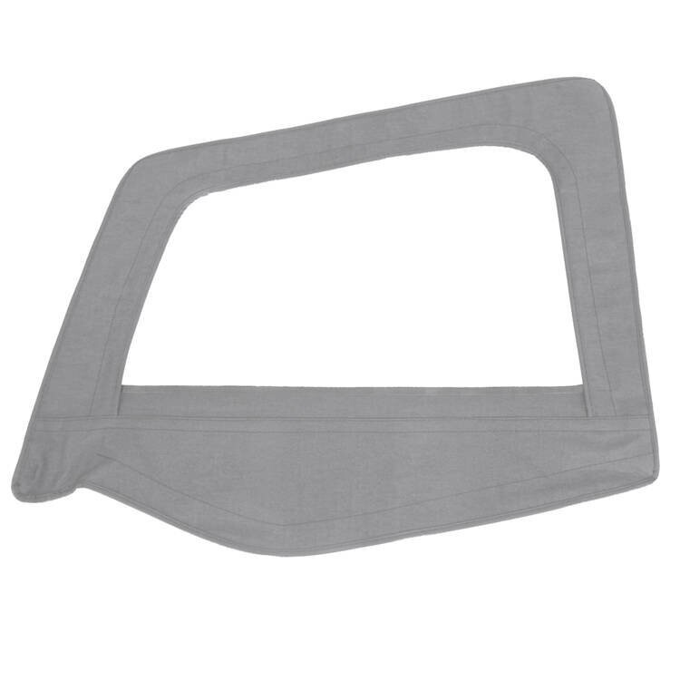 Door skin with frame and window Grey Denim driver side Smittybilt