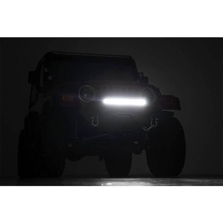 Front bumper with LED light bar 20" full Rough Country