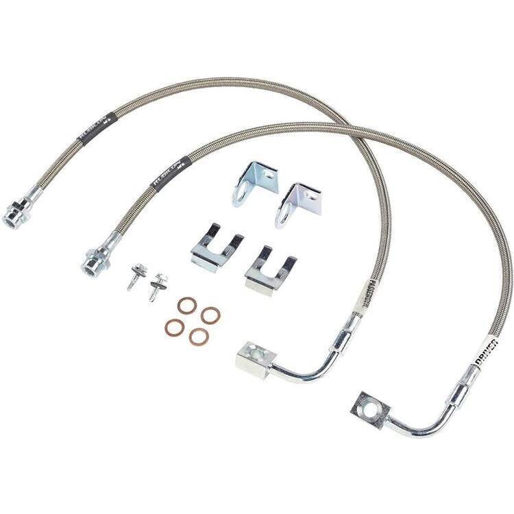 Front extended brake lines 22" Rubicon Express Lift 4-6"