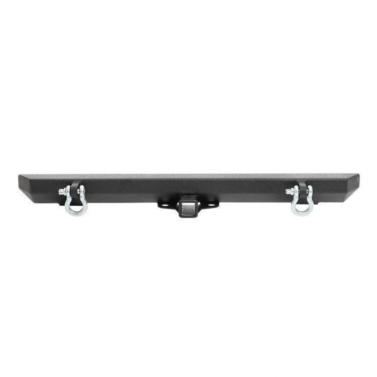 Rear bumper with receiver hitch and D-rings Smittybilt Classic SRC