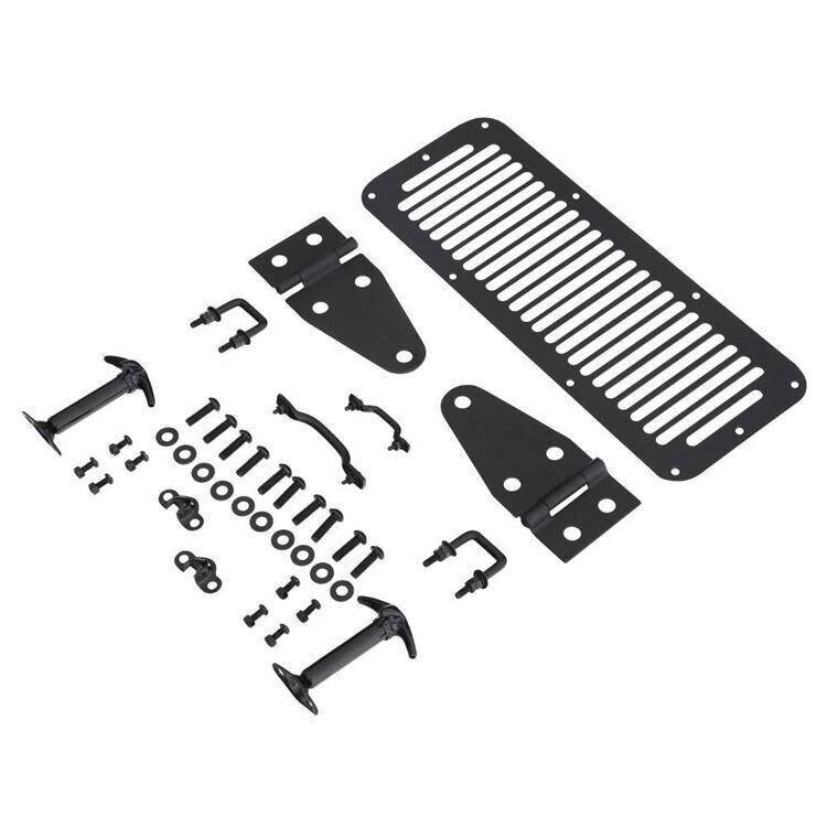 Hood kit steel black Smittybilt