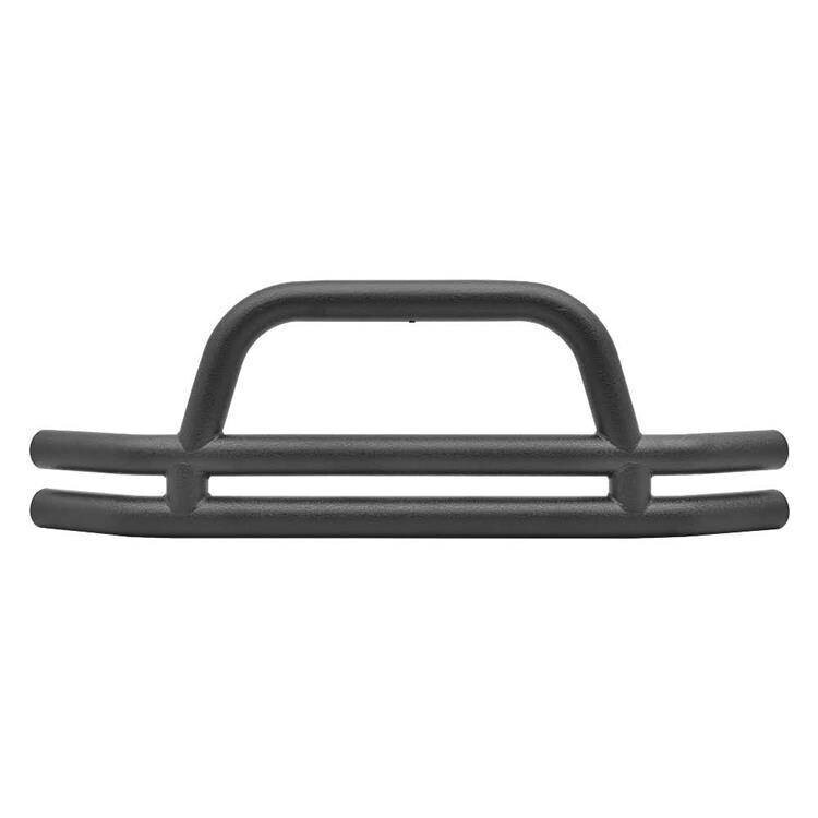 Front tubular steel bumper black Smittybilt