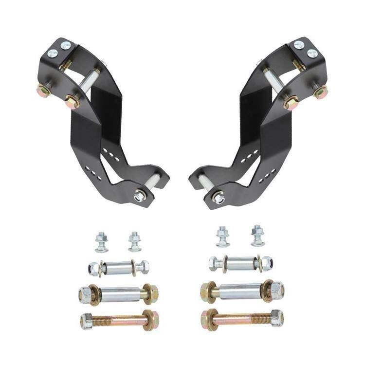 Control arm geometry correction drop brackets Rubicon Express