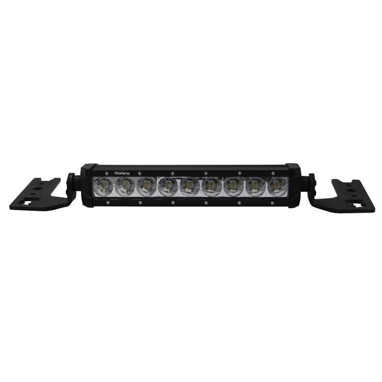 Center hood mount LED bar 10" single row Go Rhino