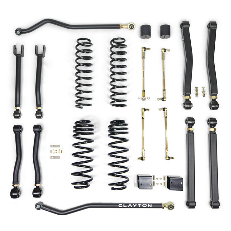Suspension kit Clayton Off Road Overland+ 932 Lift 3,5"
