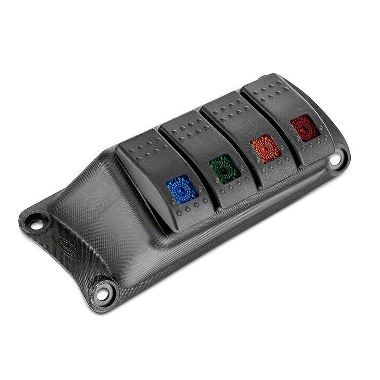 A-Pillar switch pod with rocker switches Daystar