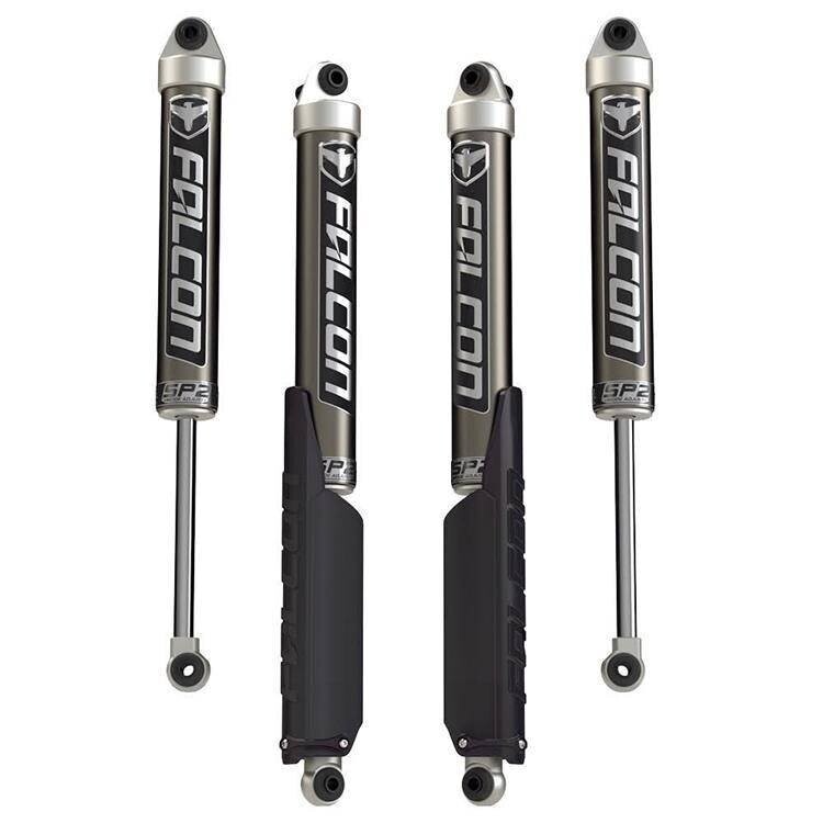 Shock absorbers kit TeraFlex Falcon SP2 2.1 Monotube Lift 0-1,5"