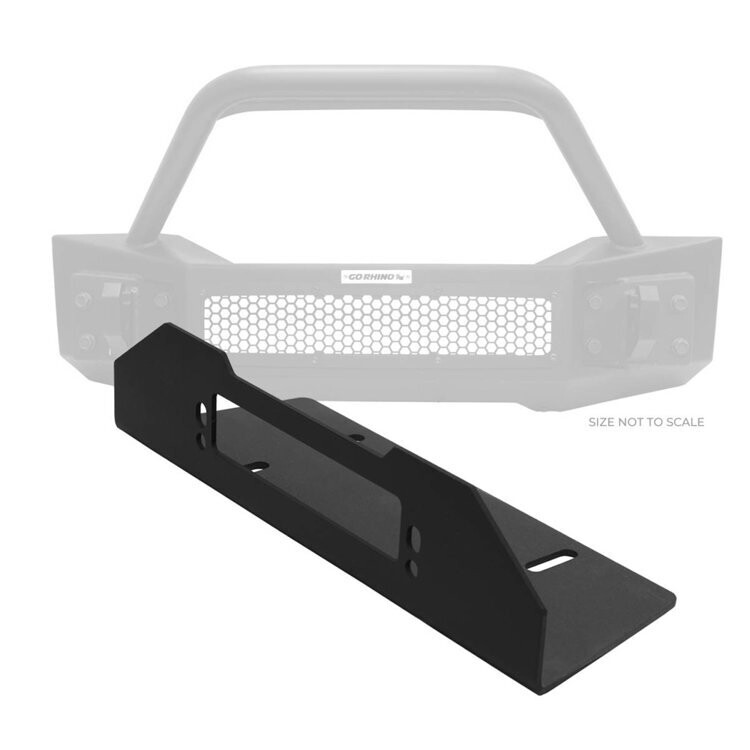 Fairlead mount plate for Trailline bumper Go Rhino