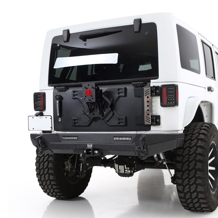 Tailgate with tyre carrier Smittybilt XRC