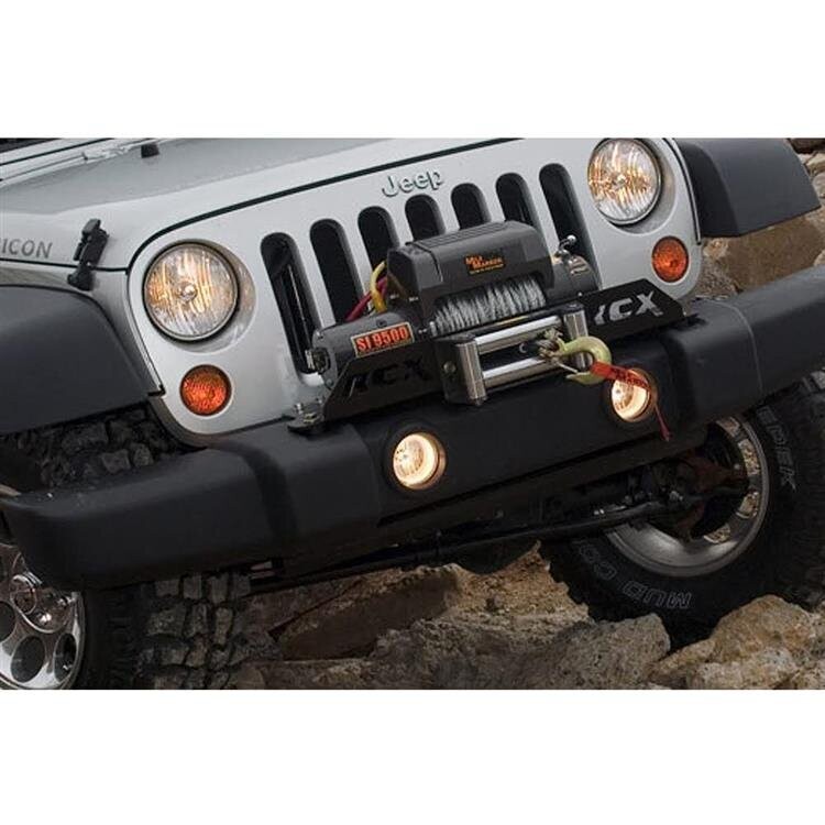 Winch plate with d-ring mounts Rough Country