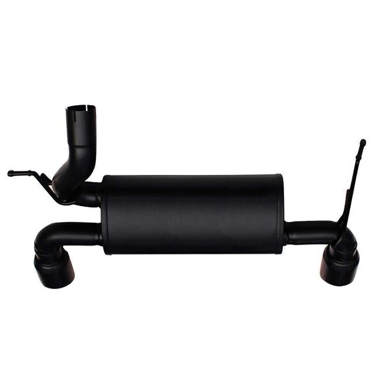 Dual-outlet exhaust OFD