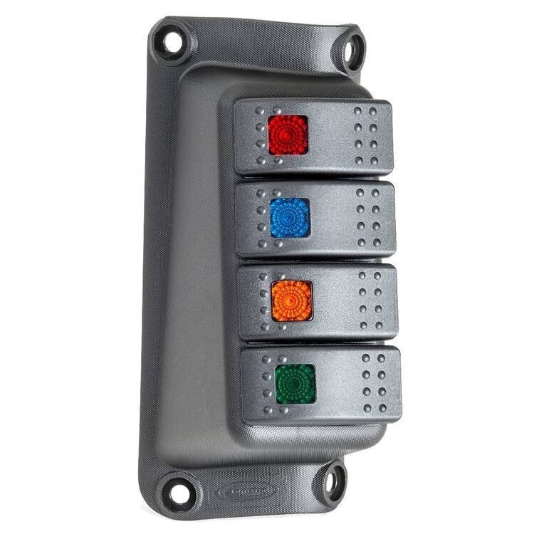 A-Pillar switch pod with rocker switches Daystar
