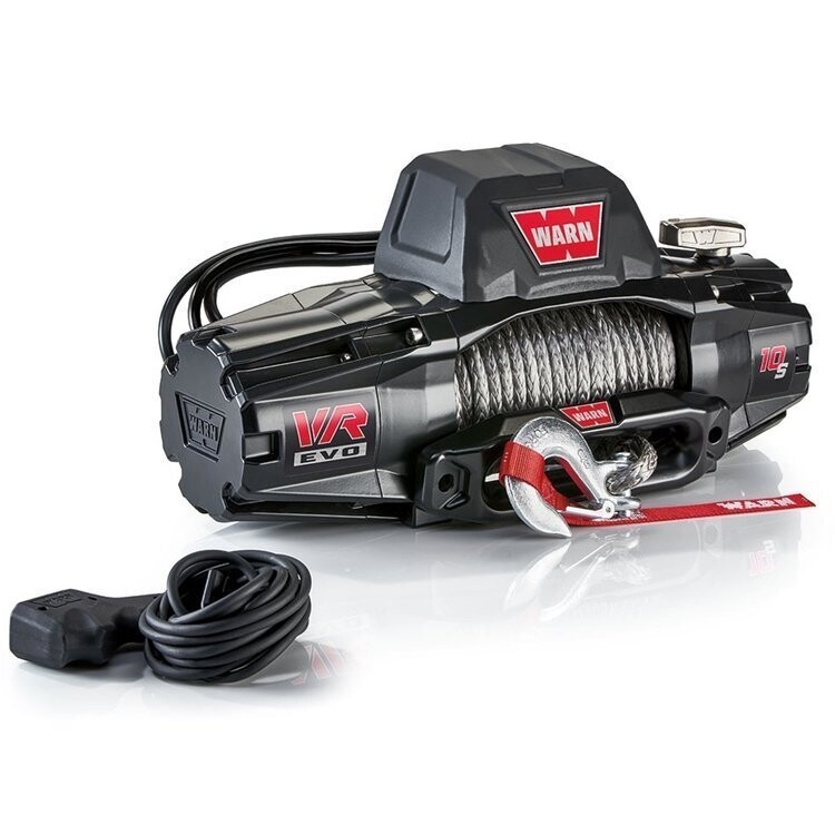 Winch with synthetic rope 10 000 lbs Warn VR EVO 10-S