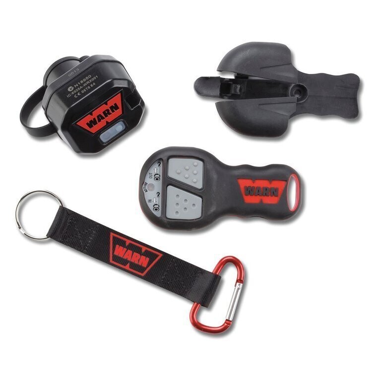 Wireless remote control for winches Warn