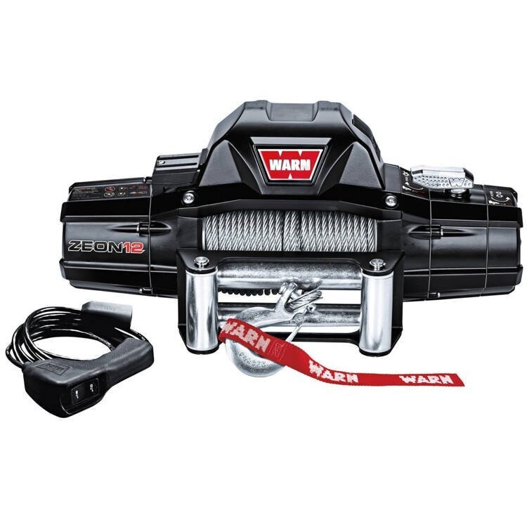 Winch with steel rope 12 000 lbs Warn Zeon 12
