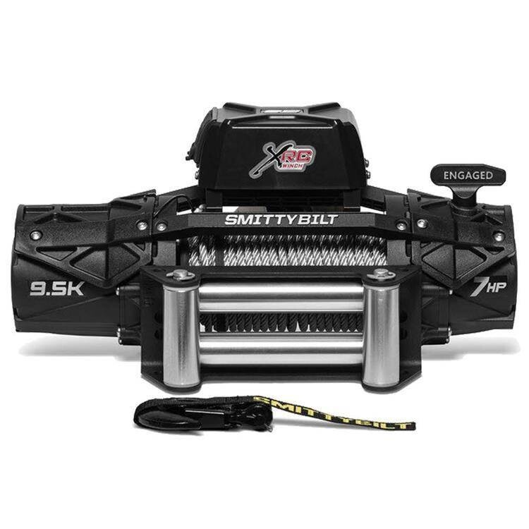 Winch with steel rope and remote 9500 lbs Smittybilt XRC GEN3