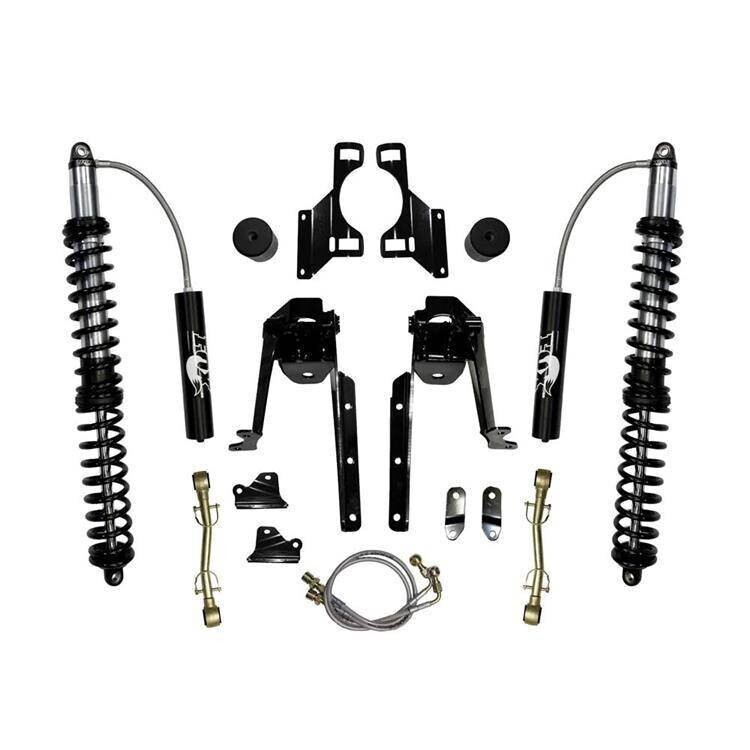 Front 2.0 series coil-over shocks reservoir Fox upgrade kit Skyjacker Lift 3,5-6"