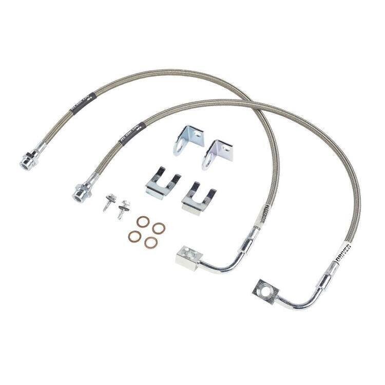 Front extended brake lines 24" Rubicon Express Lift 4-6"
