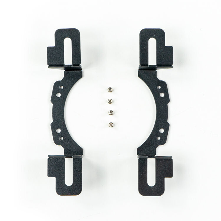 LED light brackets to bumper OFD