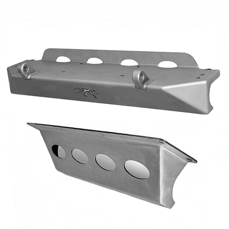 Front steel bumper with skid plate Poison Spyder BFH