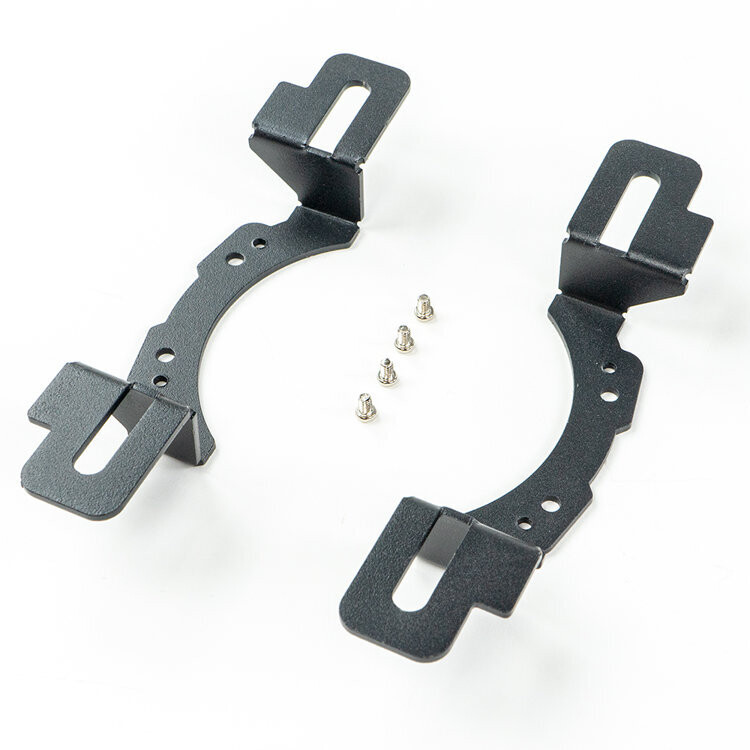 LED light brackets to bumper OFD