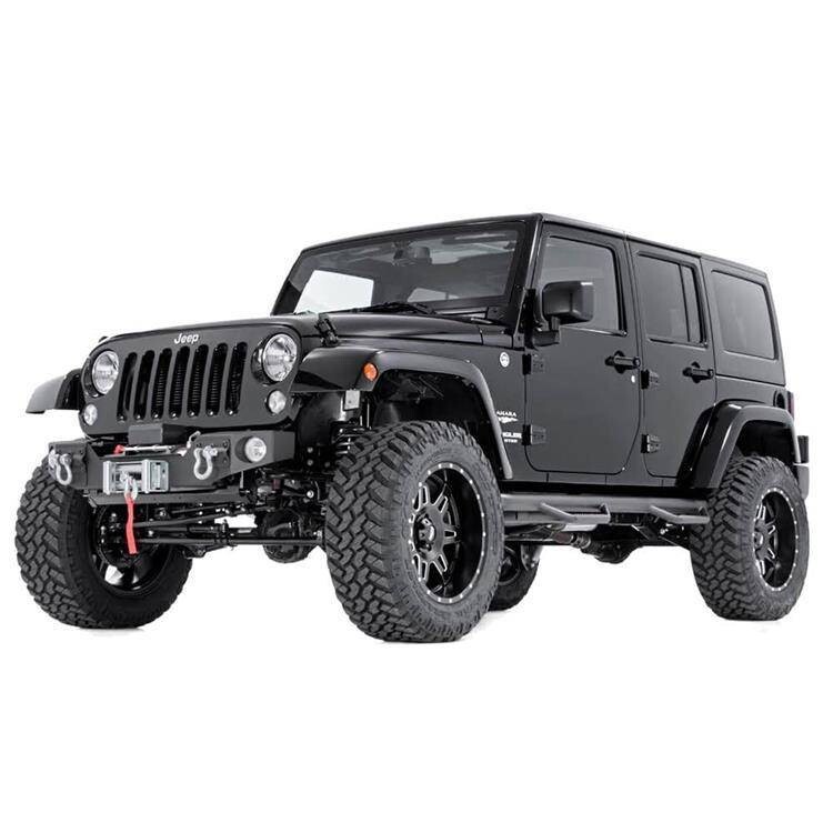 Front bumper with winch plate and fog light mounts stubby Rough Country
