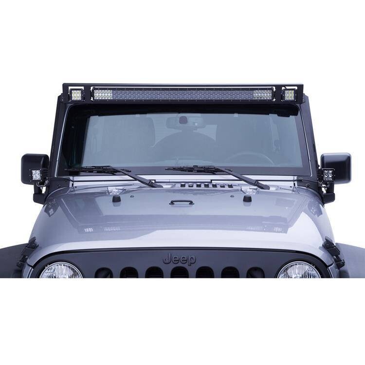 Windshield light frame for 50" light bar Go Rhino
