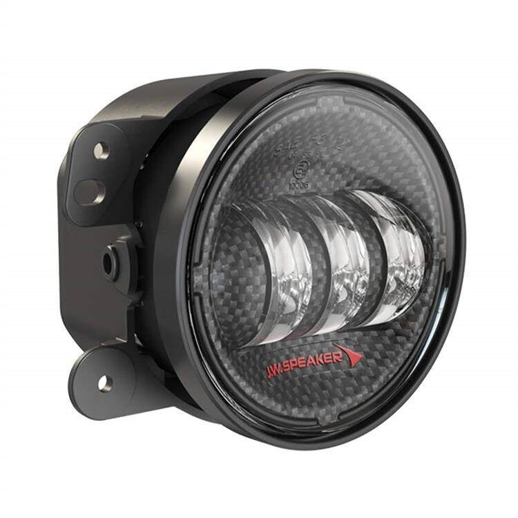 LED fog lights round carbon 4" JW Speaker 6145 J2 Series