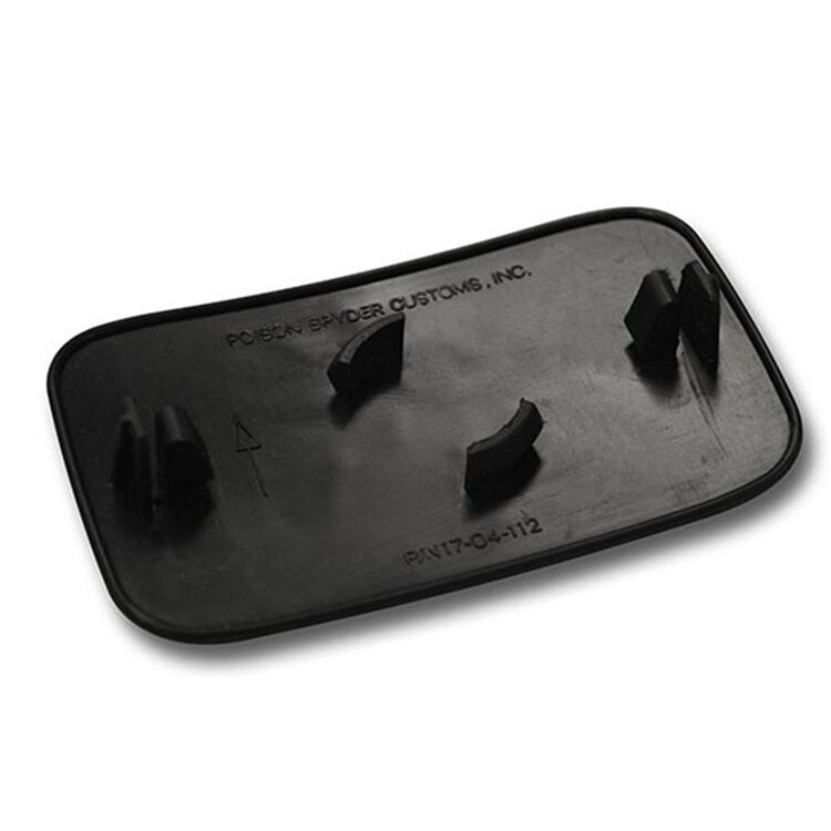 Rear License Plate Delete Cover Poison Spyder