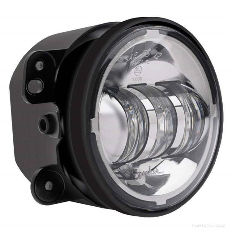 LED fog lights round chrome 4,5" JW Speaker 6145 J Series