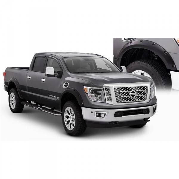 Front and rear fender flares Bushwacker Pocket Style