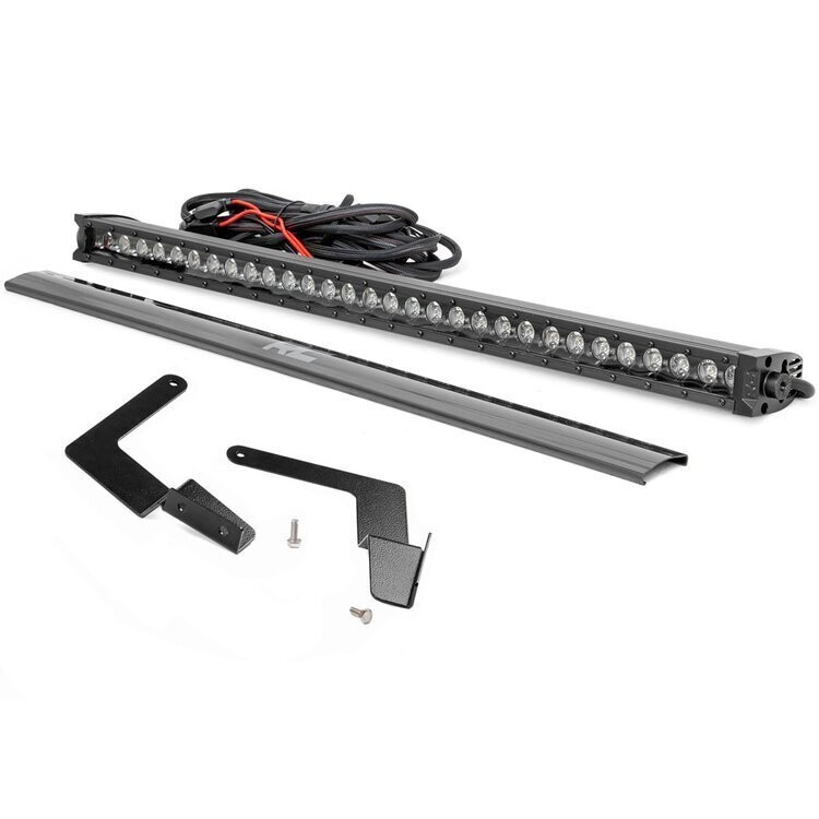 LED light bar 30" White DRL Rough Country Black Series