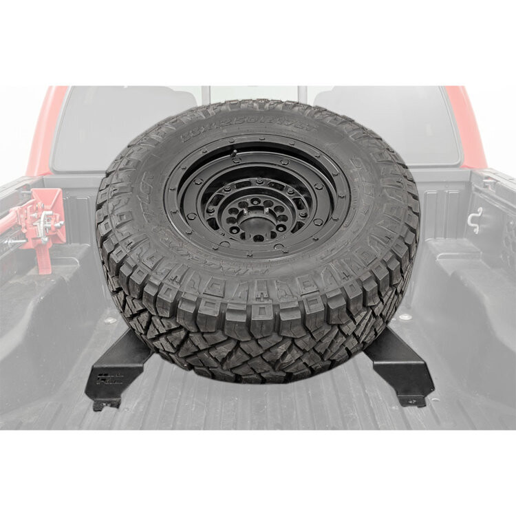 Bed mount spare tyre carrier Rough Country