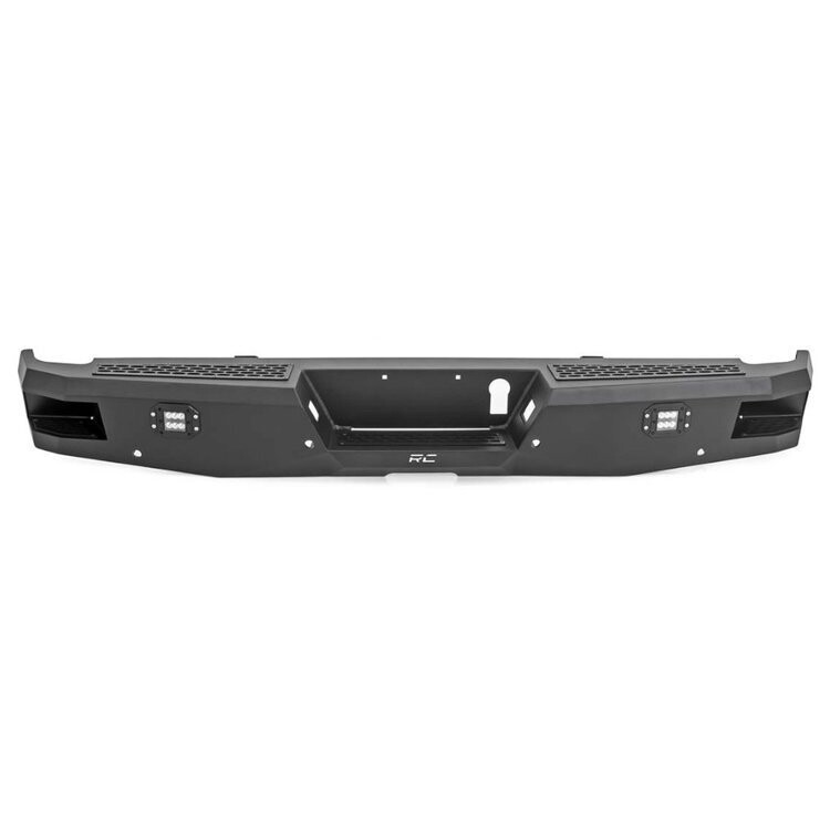 Rear steel bumper with LED lights Rough Country