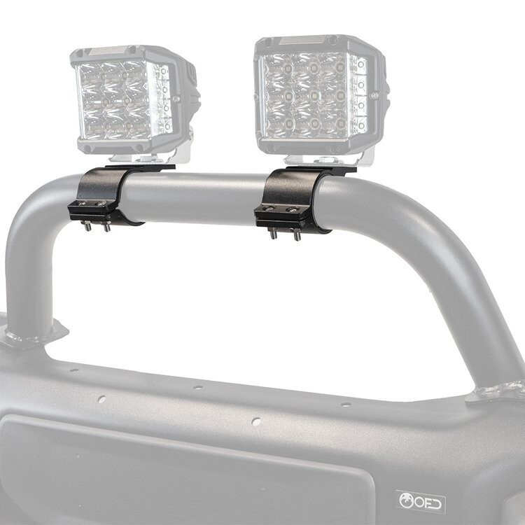 Bull bar led lights clamp brackets OFD 49-54 mm