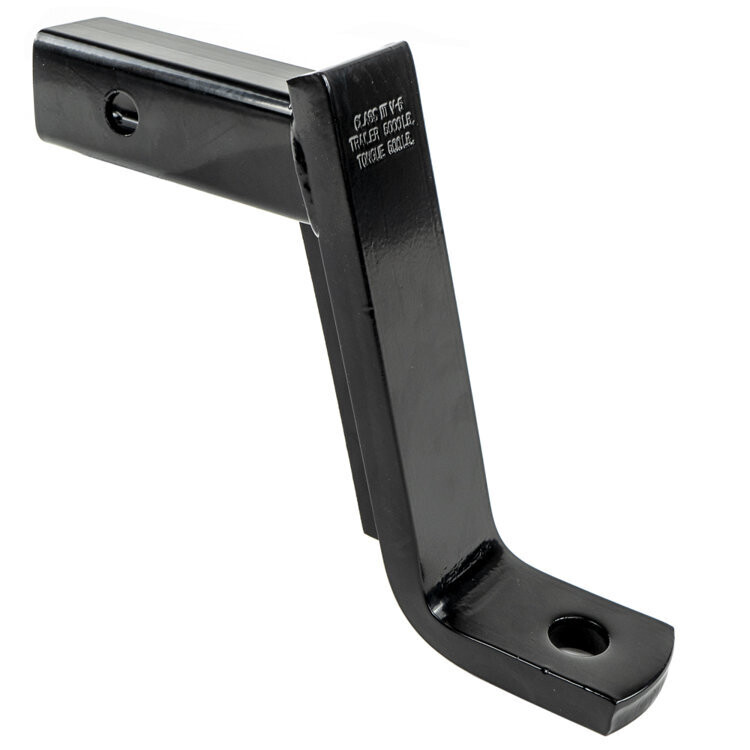 Trailer hitch ball mount drop steel OFD Lift 8"