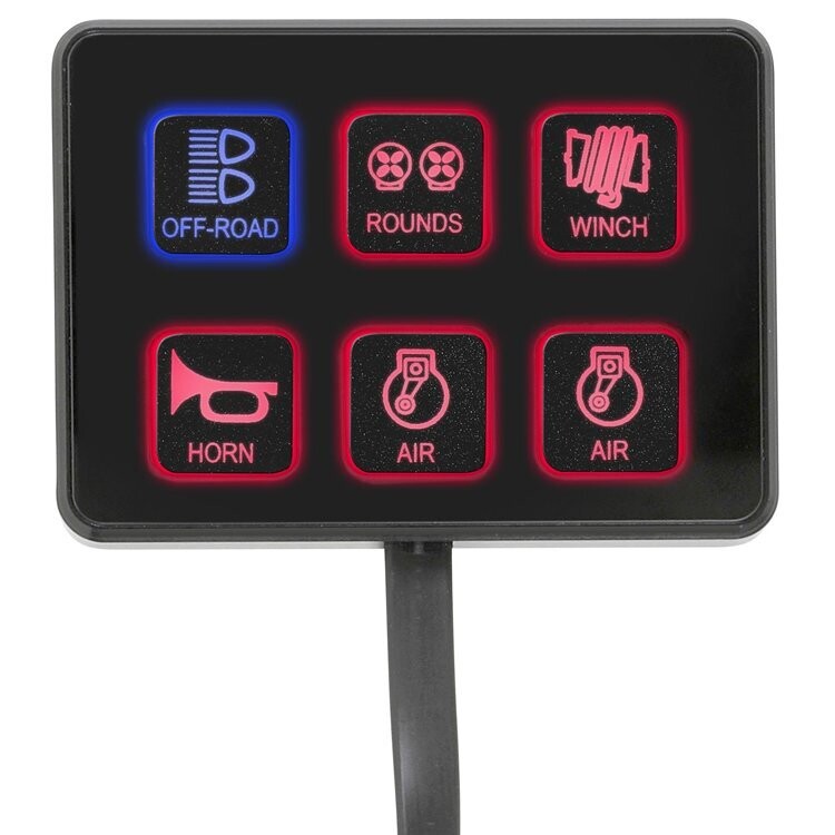 Switch panel Pro Comp SS-6 Six-Way