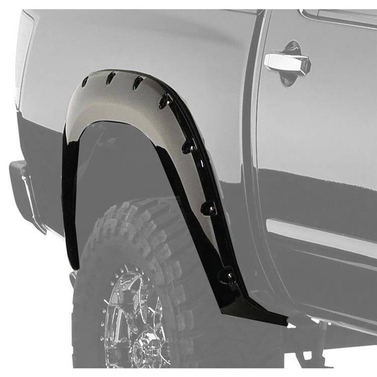 Front and rear fender flares Bushwacker Pocket Style without Bedside Lockbox