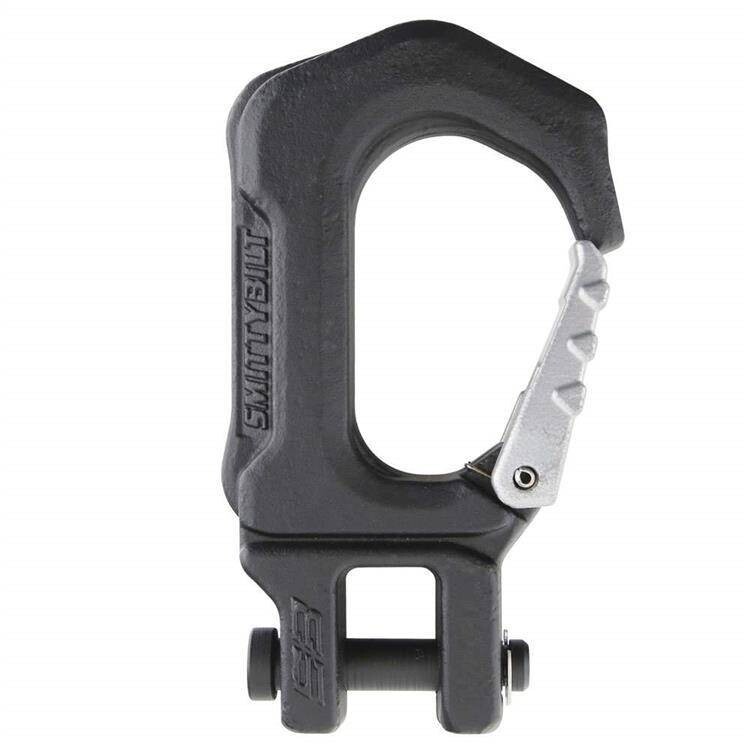 Forged winch hook black Smittybilt Delta Series 18000 lbs