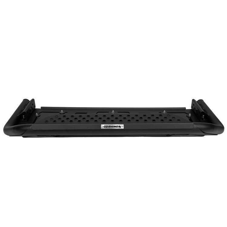 Front RC3 LR skid plate with step and recessed light bar mount for 20" single row LED Go Rhino
