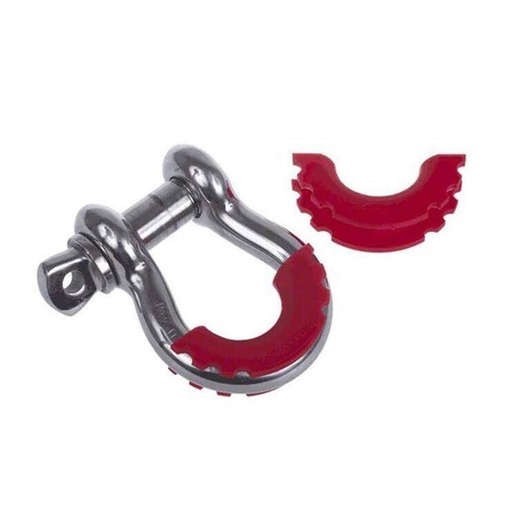 D-ring Isolators Daystar red (pair)