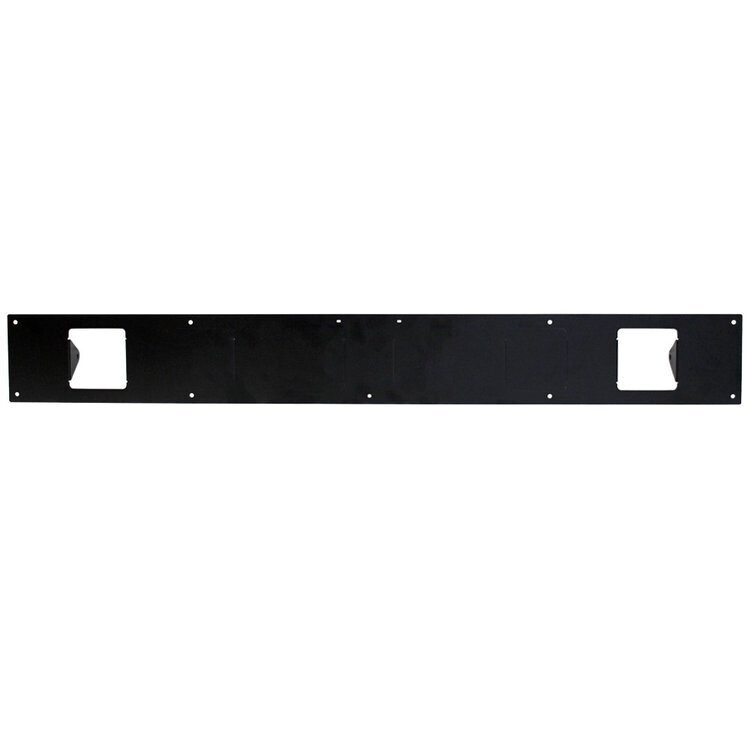 Front plate for two Cube LED 3x3" lights for roof rack Go Rhino SRM100