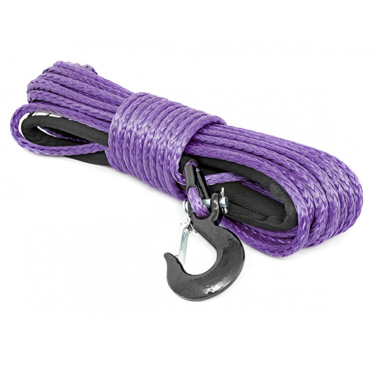 Synthetic winch rope orange 16000 lbs Rough Country