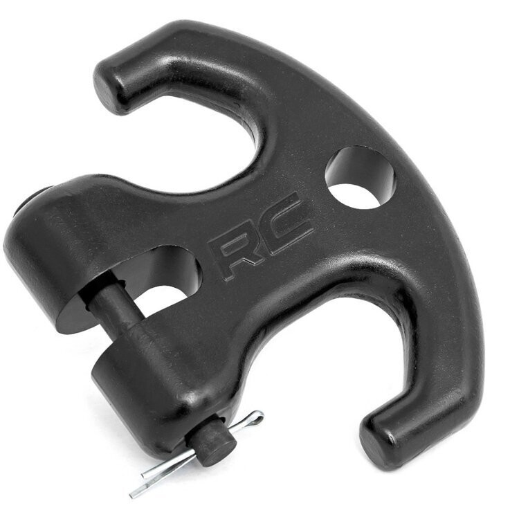 Aluminum winch cleat black Rough Country