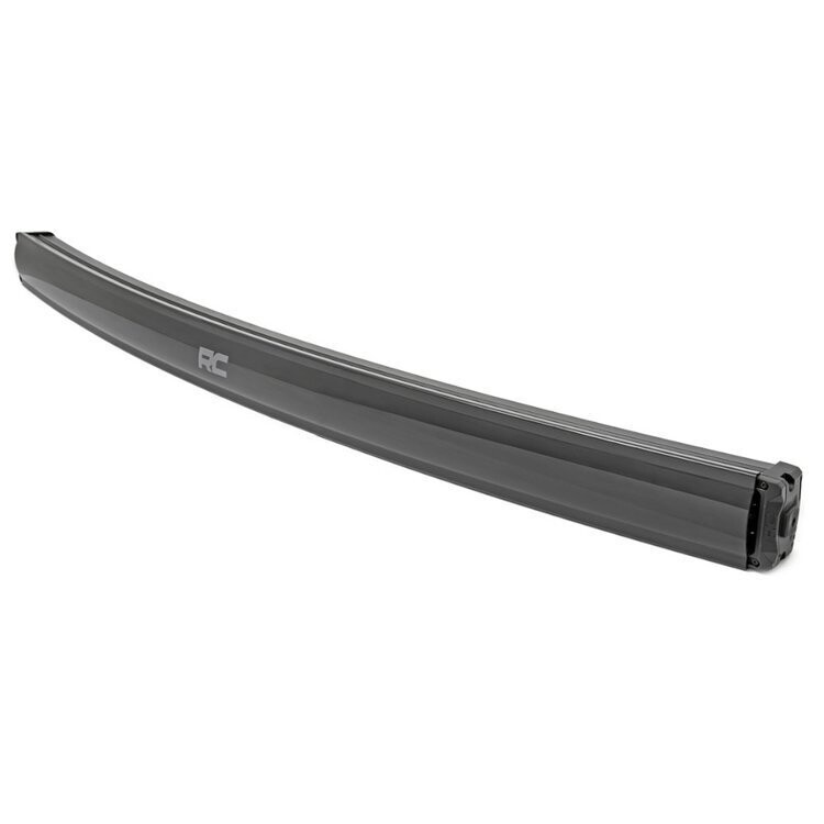 LED light bar 54" dual row curved white DRL spot/flood Rough Country Black Series