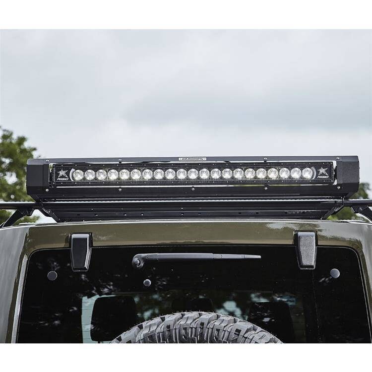 Rear plate for 40" LED light bar for roof rack Go Rhino SRM100